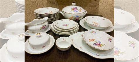 Чешский фарфоровый сервиз "Мейсенский букет" купить в Набережных Челнах ...