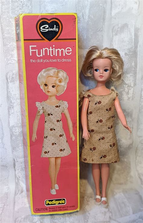 Vintage Sindy Doll Funtime 70s In Box Etsy Uk