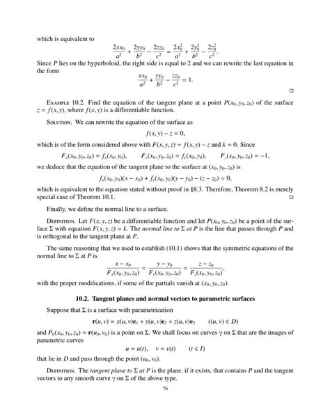 Solution Tangent Planes And Normal Vectors Advanced Calculus Studypool