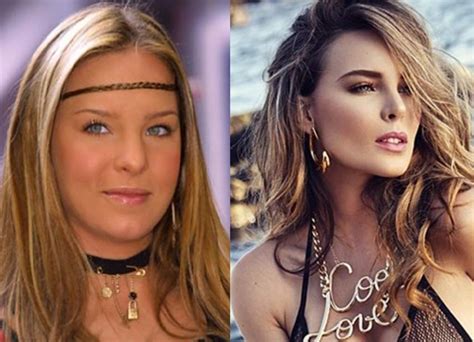 La evolución de Belinda frente a las cámaras