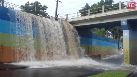 Chuva Causa Alagamento Em Rio Claro Youtube