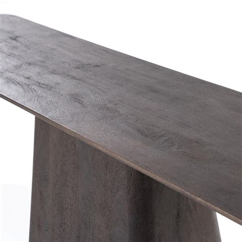 Console Design Bois Massif De Manguier Aron