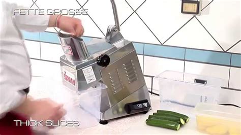 Vegetable Cutter Tm Sirman Youtube