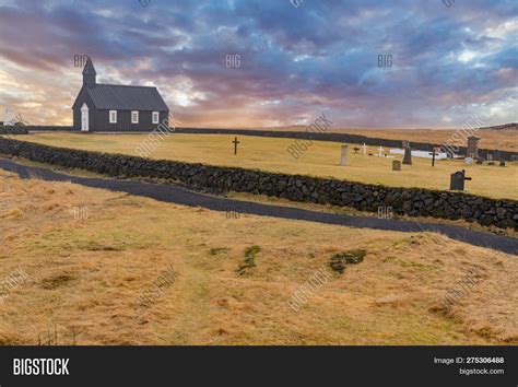 Black Church Iceland Image And Photo Free Trial Bigstock