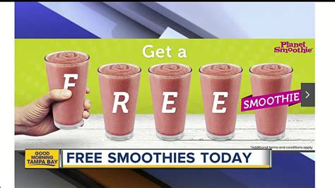 Get A Free Smoothie From Planet Smoothie