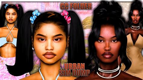 Urban Sim Dump 56 💎 Cc And Sim Download Sims 4 Cas Youtube