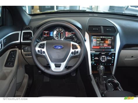 2015 Ford Explorer Limited 4WD Medium Light Stone Dashboard Photo ...