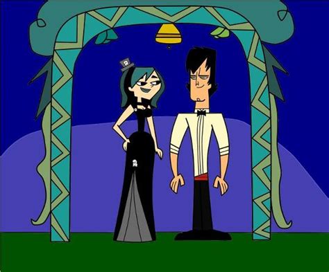 Trent And Gwen Wedding Total Drama Isla Del Drama Drama Islas