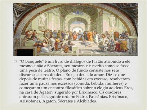 O Banquete De Platão - O Banquete, Platão