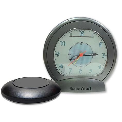 Sonic Alert – Sonic Boom Analog Alarm Clock with Black Bed Shaker ...