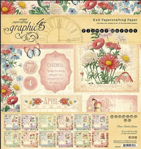 Graphic 45 Flower Market
