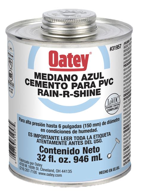 Pegamento Oatey PVC dorado 1 galón Orbe