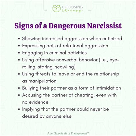 Is A Narcissistic Person Dangerous