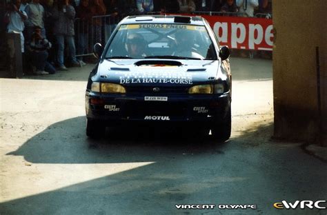 Mariani Francis Savignoni Dominique Subaru Impreza Rallye