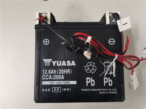 訳あり YUASA ユアサ バッテリー VRLA YTX14 BS 12 6Ah 20HR CCA 200A 12V 中古 送料無料 の