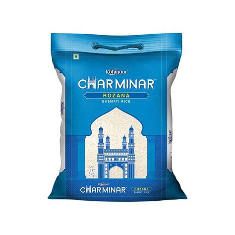 Kohinoor Charminar Rozana Tukda Basmati Rice GMC Refined Sugar Combo