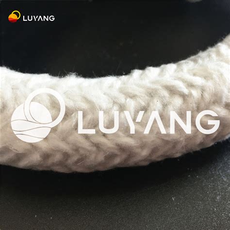 1260 Luyangwool Ceramic Fiber Textile Round Rope GF Furnace Klin Back