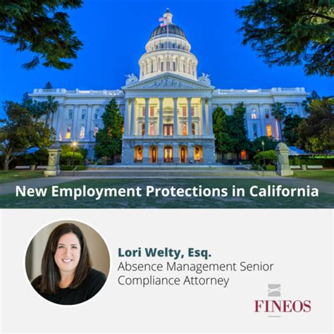 New Employment Protections in California