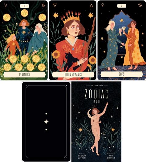 Zodiac Tarot Deck And Book Set Prosperity Mana