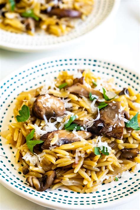 Easy Mushroom Orzo Recipe Easy Good Ideas