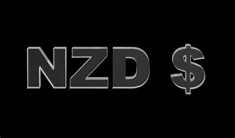 Premium Photo | New zealand dollar or nzd currency symbol of new ...