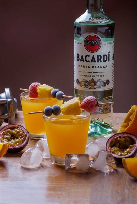 Bacardi White Rum Punch Recipe | Deporecipe.co