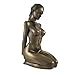 Amazon Bronzed Finish Nude Kneeling Female Statue Sculpture Erotic Art Home Kitchen