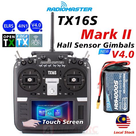 Radiomaster Tx S Mark Ii V Hall Sensor Gimbals Ghz Ch Jp In