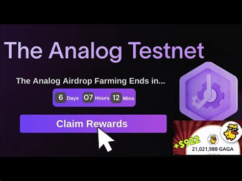 ANALOG TESTNET WILL CHANGE YOUR LIFE 16M Raised Update YouTube