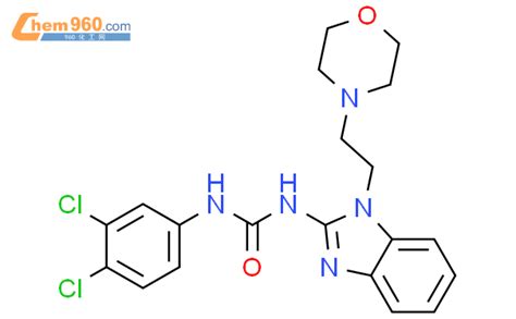 444931 54 8 1 3 4 Dichlorophenyl 3 1 2 Morpholin 4 Yl Ethyl 1H