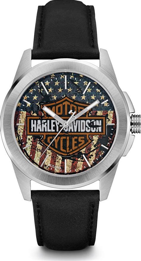 Đồng hồ Bulova Harley Davidson Men s Watch 42mm