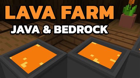 How To Make A Minecraft Lava Farm In 30 SECONDS YouTube