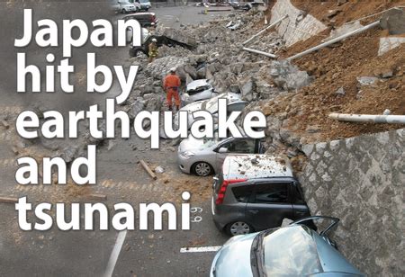 Powerful Earthquake Hit Japan and Tsunami Warning