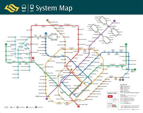 Peta Mrt Singapore 2019