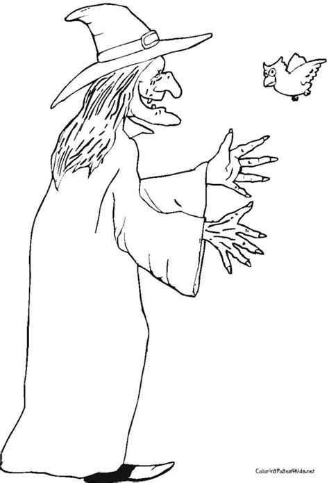 Wicked Witch Of The West Coloring Pages At Free Printable Colorings Pages To