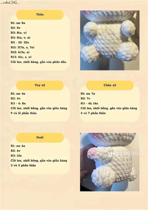 Ghim Của Leanna Lui Trên Crochet Quà Tặng Kẹo Charts Mẫu Thêu Móc