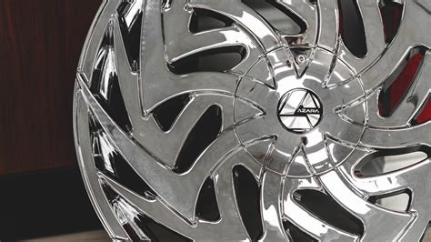 28 Azara Wheels Aza 520 Chrome Rims Aza022 6