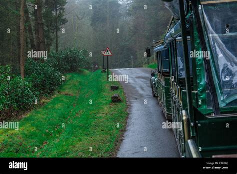 The Land Train At Center Parcs Longleat Wiltshire England United