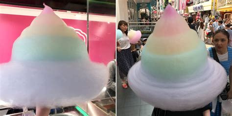 Totti Candy Company Rainbow Cotton Candy