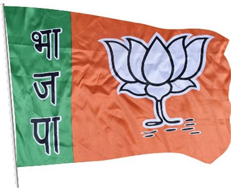 Polyester Bjp Flag At Rs 20piece Bjp Party Flag In Surat Id