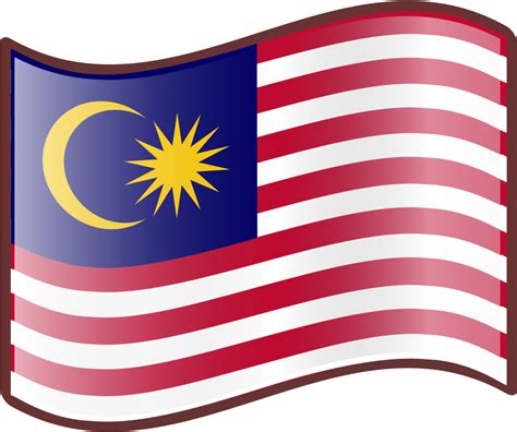 Flags Clipart Baseball Malaysian Flag Svg Png Download Full Size