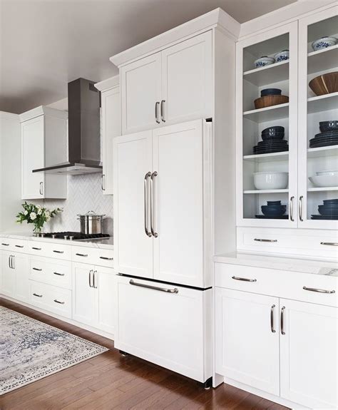 White Glass Cabinets In Kitchen Above Kitchen Cabinets White Kitchen Design