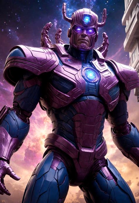 Galactus Marvel Character A Massive Humanoid Being With A Cosmic