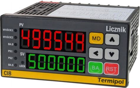 Termipol Licznik Cyfrowy Impuls W Ci V Khz Enkoder Licznci