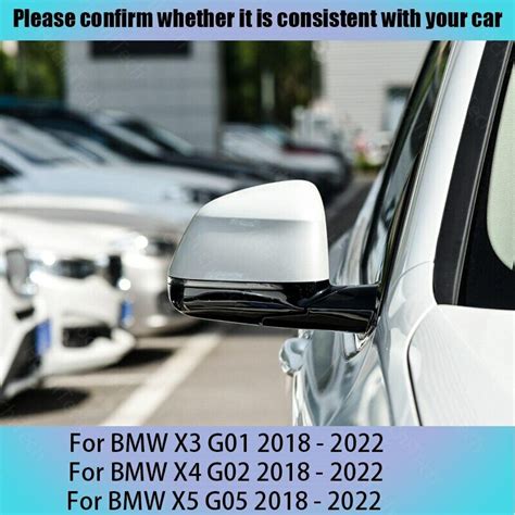 Carbon Fiber Pattern M Style Mirror Cover For Bmw X3 G01 X4 G02 X5 G05