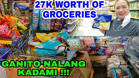 Sari Sari Store Update K Worth Of Groceries Ganito Nalang Karami