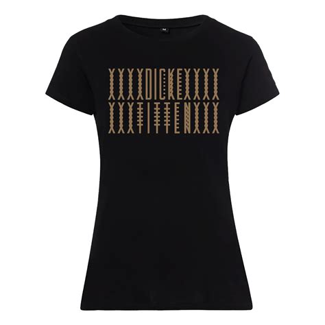 Womens T Shirt ”dicke Titten” Rammstein Shop