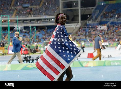 Rio De Janeiro Brazil 13 August 2016 Tori Bowie Usa Wins The Silver