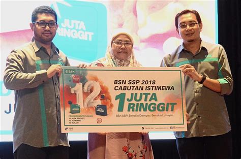 Bsn Ssp Result Warga Emas Menang Rm Juta Cabutan Istimewa Bsn