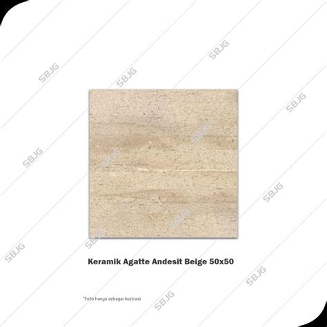 Keramik Agatte Andesit Beige 50x50 Supermartketbangunan